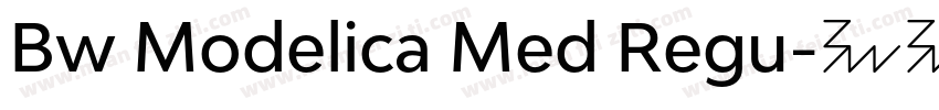 Bw Modelica Med Regu字体转换